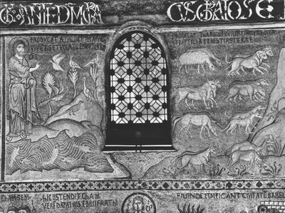 Creation of Birds and Animals by Sicilian School